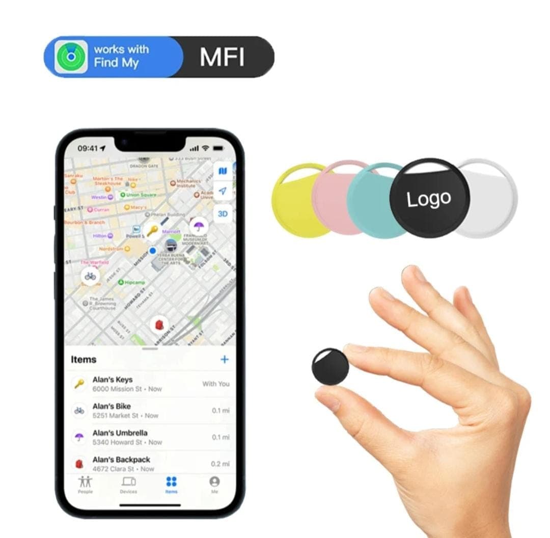 Localisateur Intelligent Bluetooth - Certifié MFi & Apple "Find My"-Iphone
