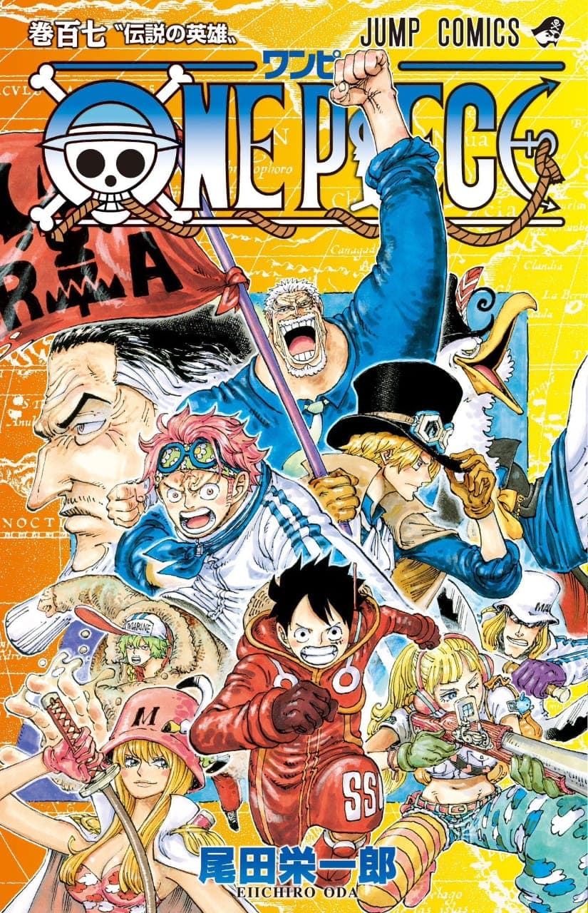 🏴‍☠️ Manga One Piece – Tome 107 (édition japonaise)
