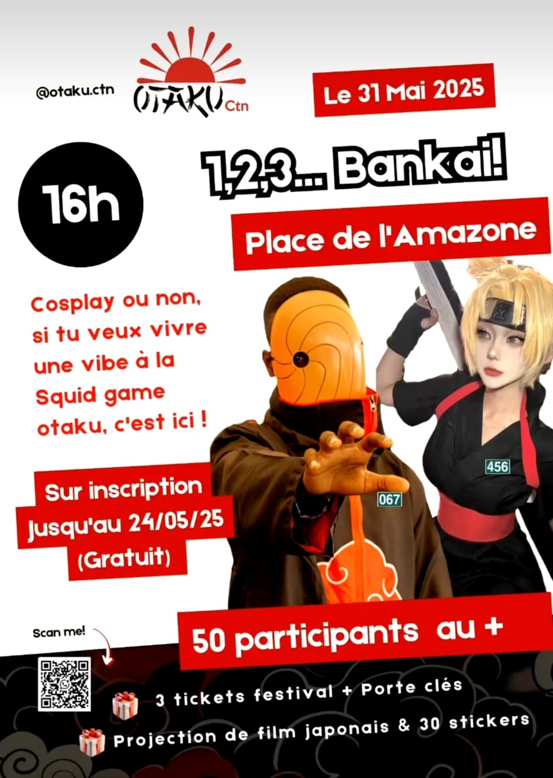 1, 2, 3 Bankai : quand la passion otaku devient une activité fun, sportive et communautaire