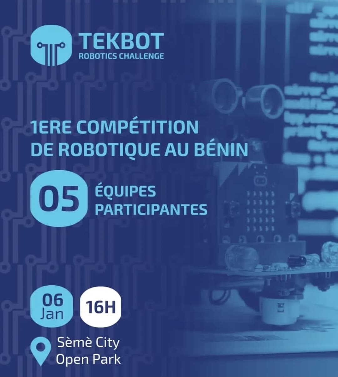 Otakuctn à la TEKBOT Robotics Challenge : quand la culture otaku rencontre l’innovation technologique au Bénin