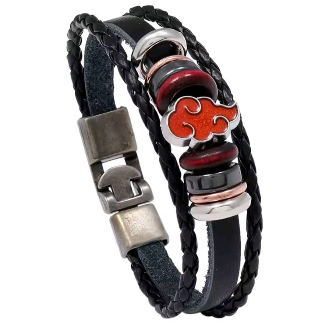 Bracelet tresse akatsuki