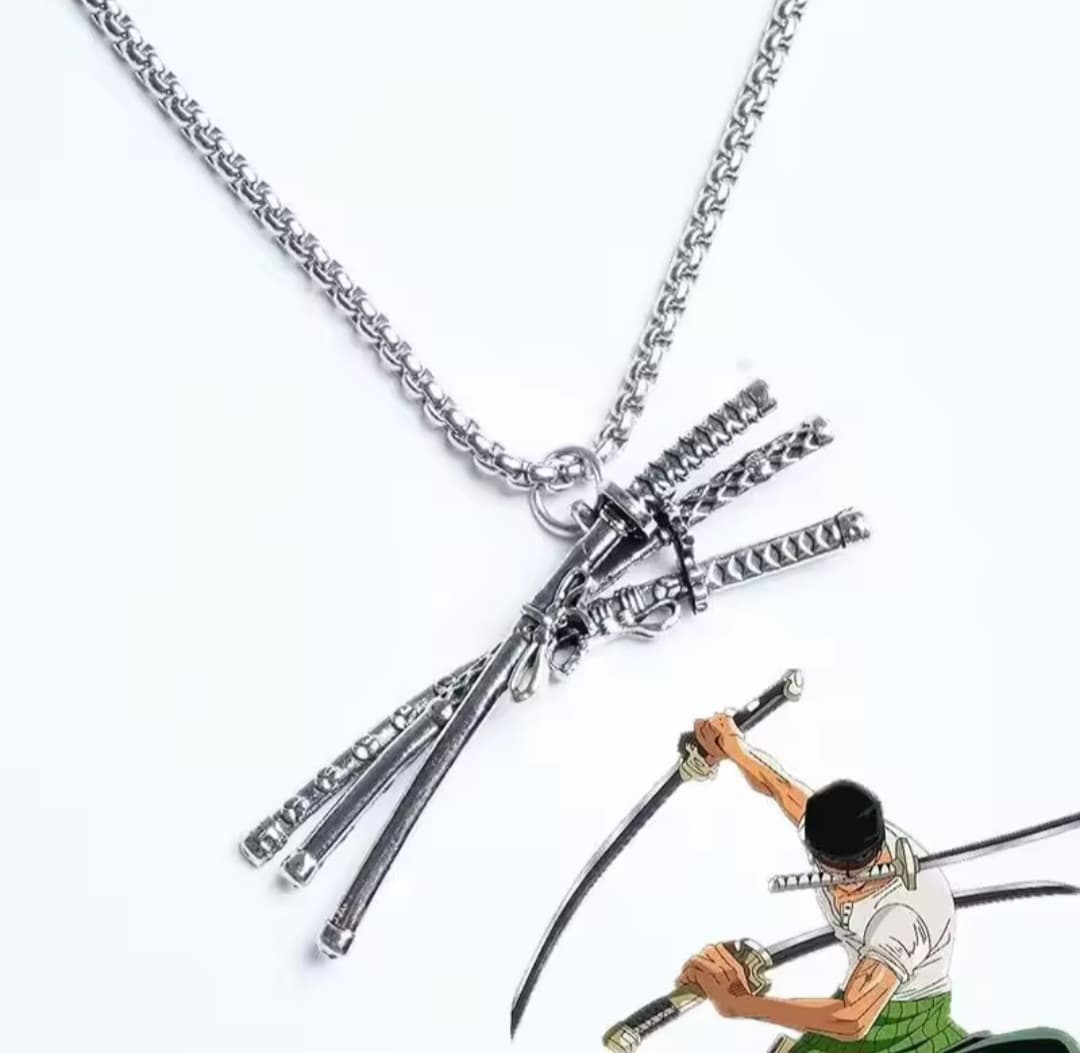Collier Zoro epees