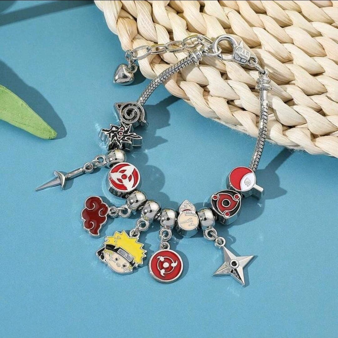 Bracelet Naruto Charms : Portez votre Nindo à votre Poignet